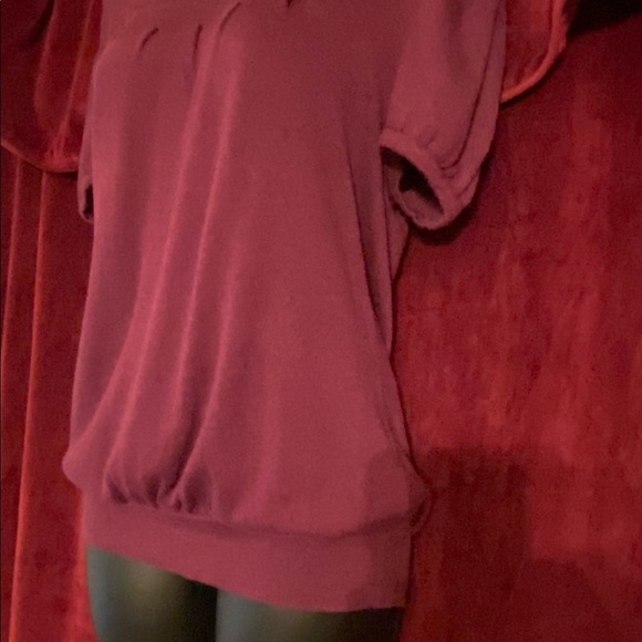 Sweater shirt . Short sleeves with a big neck - Picture 6 of 6